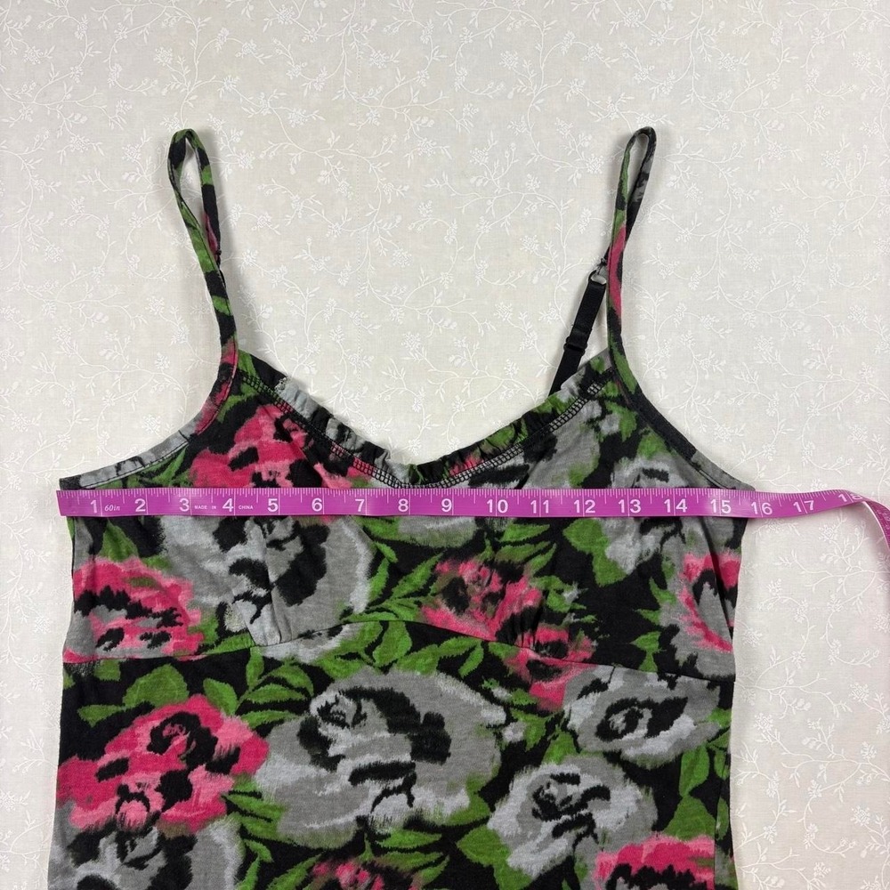 Y2K Floral Cami Tank | Lei | Tagged XL Best Fits M - Picture 2 of 5